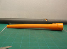 11" Orange w/30" grey Crevice Tool Fit 1.25" Universal Attachment Vacuum 1 1/4"