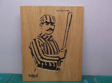 Dan Brouthers 8x10 cnc wood art MR1