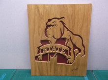 Mississippi state bulldog 8x10 cnc wood art MR1