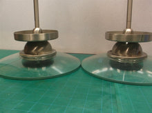 2 Frisbi Pendant Light fixture 10 inch width**no hardware**