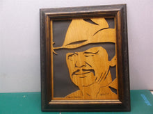 CHARLES BRONSON- wood framed art 12X10 MR1