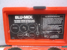 CARBON STEEL HOLE- SAW KIT TOOL E2120935 w/ Red Hard Case- missing 3 parts