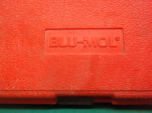 CARBON STEEL HOLE- SAW KIT TOOL E2120935 w/ Red Hard Case- missing 3 parts