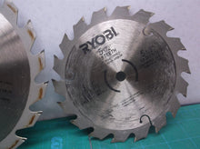 (2)RYOBI 1 7-1/4" 20 Tooth Circular Saw Blade 5/8" + 1 RY6202 Genuine OEM 5 1/2"