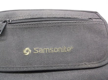 Black Samsonite Travel Toiletry Bag Make-up Pouch Case 8x10x2.5