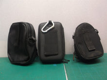 Lot of 3 Black Case for small storage- Casio, Game Stop & Samsonite