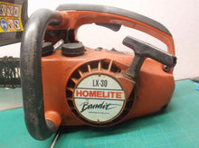 Vintage HOMELITE LX30 BANDIT Chainsaw with 12" Bar**FOR PARTS ONLY
