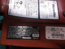 Vintage HOMELITE LX30 BANDIT Chainsaw with 12" Bar**FOR PARTS ONLY