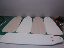 1002640421- Part- Set of blades (5) from a 42" Kennesaw LED fan