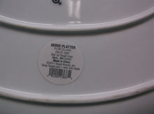 Target Threshold White Porcelain Large Oval Serving Platter 15-1/4 X 12-1/4