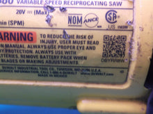 Dewalt DCS380 Variable Speed Reciprocating Saw 20 Volt Bare Tool dbyrr8w