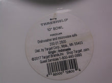 Threshold Modern Serving bowl, 10", Porcelain White 139 Oz