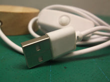 Usb led color changing light base