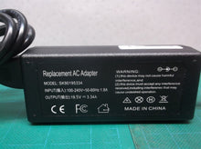 Replacement Ac Adapter Model SK90195334 Input 100-240V Output 19.5V @ 3.34A