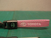 pink Toyota keychain