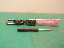 pink Toyota keychain