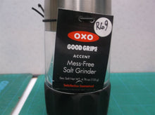 OXO GOOD GRIPS ACCENT MESS-FREE STAINLESS STEEL SALT GRINDER