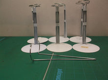 7" Heritage Mint Doll Stands 6 Bare Wire W 1 Extra Wire