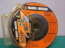 New Black & Decker 33674W3 Metal Grinding Wheel 4-1/2" x 1/4" x 7/8" Qty 3