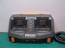 Ridgid R840094 Gen5x dual Port Sequential Charger With Dual USB Ports + Plugs