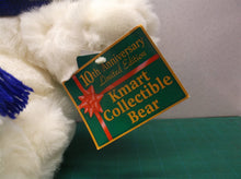 Vintage 1996 KMART Teddy Bear Christmas Collectible Stuffed bear