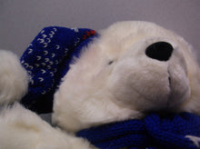 Vintage 1996 KMART Teddy Bear Christmas Collectible Stuffed bear