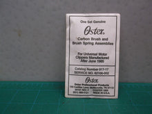 Oster 917-17 Carbon Brush & Brush Spring Assemblies