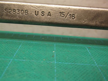 Vintage Snap-on S2830B 7/8" 15/16" Double Open End Wrench