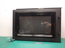 Black door with hinges Off Magic Chef Model HM1110B Microwave