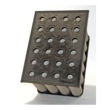 2586 NAPA Gold Air Filter 15.188 10.56 Cellulose