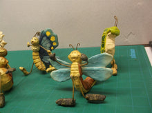 Lot of 6 poseable yard bugs