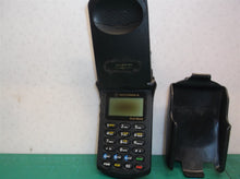 Motorola StarTAC Black Cellular Flip Phone Not Tested for parts w/Holster