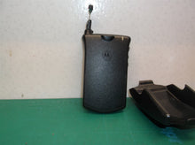 Motorola StarTAC Black Cellular Flip Phone Not Tested for parts w/Holster