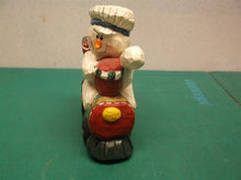 Eddie Walker Figurine Snowman Toy Train ds1