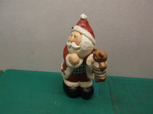 Eddie Walker Figurines Santa Stocking w Bear ds1