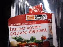 Range Kleen Round Burner Kovers, Ivy Embossed Silver