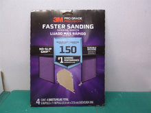 3M Pro Grade No-Slip Grip Advanced Sandpaper, 9 X 11-in, 150 Grit, 4/Pack