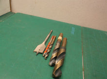 lot of assorted drill bits