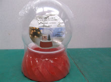 NEW Red Christmas Holiday Fill Your Own Glass Snow Globe Target Wondershop DIY
