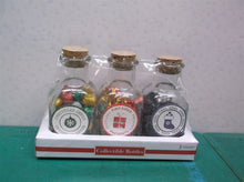 Christmas cheer presents coal 3 bottle set