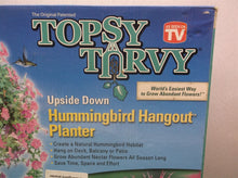 Topsy Turvy Upside Down Hummingbird Hangout Planter As Seen On TV