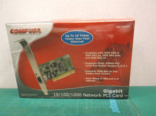 CompUSA gigabit 10/100/100 pci network card