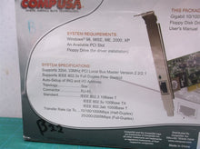 CompUSA gigabit 10/100/100 pci network card
