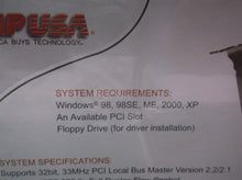 CompUSA gigabit 10/100/100 pci network card