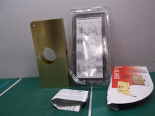 Defender Security Lock & Door Reinforcer U-9548 Solid Brass NO HARDWARE