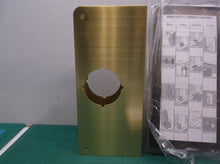 Defender Security Lock & Door Reinforcer U-9548 Solid Brass NO HARDWARE