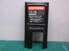 Cover plate from a craftsman CMXLEYNT82253DS FLOOR JACK