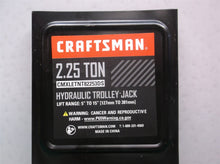 Cover plate from a craftsman CMXLEYNT82253DS FLOOR JACK