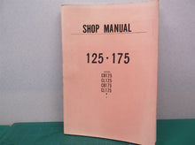 1967 Honda CB CL 125 175 Factory Service Repair Shop Manual