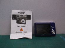 Vivitar ViviCam X029 Digital Camera Purple Power on tested Only No Battery